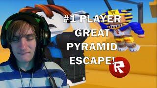 MUMMY! LAZOREFFECT PLAYS ROBLOX GREAT PYRAMID ESCAPE! #GAMING