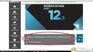 Module 7 Workstation Installation (Create 4 Node Hadoop Cluster)