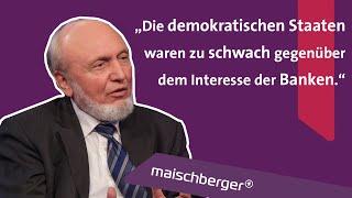 Droht eine erneute Finanzkrise? Hans-Werner Sinn im Gespräch I maischberger