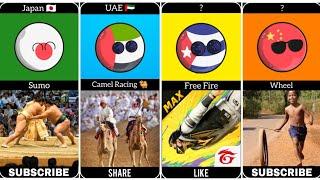 Most Liked Sports in Different Countries