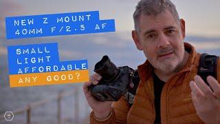 New 40mm Lens for Nikon Z Mount | Amazing Price ! How Good? | First Look Images & Video | Matt Irwin