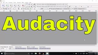 How To Make Your Voice Sound Better In Audacity-Tutorial