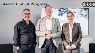 Lichtdesign in Bewegung – Progress Talk in Kooperation mit AUDI AG