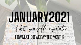 Student Loan Debt Payoff Update January 2021 | Debt Free Friday | Debt Snowball Update