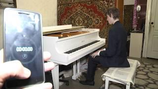 Рекорд скорости Сhopin Etude #12 Op.10 ||| Speed record Сhopin Etude # 12 Op.10