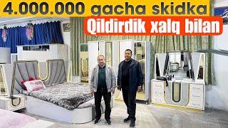 Antiqa mebelda 4.000.000 mebellar skidka narxlarda 2024