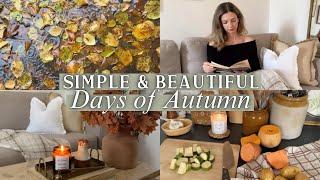 Simple, Beautiful Days of Autumn in England | Country Decor & Seasonal Cooking, Slow Living Vlog