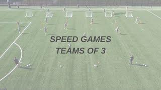 Field Warm Up - MD-3 - Speed Games - Teams of 3