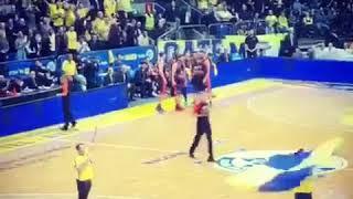 Maccabi Euroleague fan in action!
