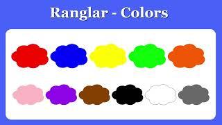 Ingliz tili: Ranglar | Colors