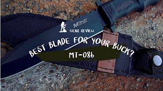 Discover the Most Affordable Bushcraft/Crossover Knife of 2022 - MTECH USA MT-086 Review