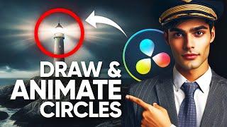 How to Create & Animate Solid and Border Circles in DaVinci Resolve 19 | Step-by-Step Guide