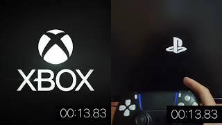 Xbox Series X vs PS5 - start up time