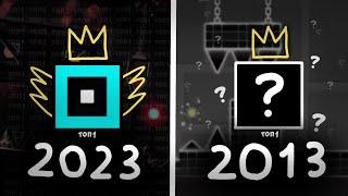 ЛУЧШИЕ ИГРОКИ В КАЖДОМ ГОДУ | Geometry Dash