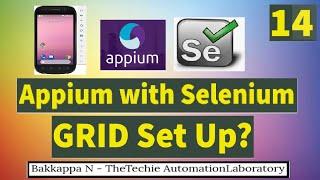 Appium Selenium GRID Tutorial-01 || Appium Selenium GRID Set Up