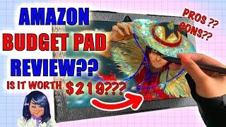 Pros & Cons? AMAZON BUDGET TAB FOR BEGINNERS?| Frunsi RubensTab Standalone Drawing Tablet Review