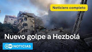  DW Noticias del 3 de octubre: Israel bombardeó el centro de Beirut  [Noticiero completo]