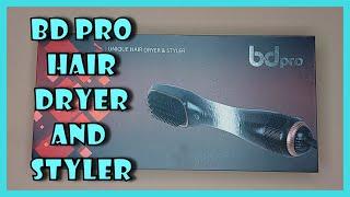 bd Pro Hair Dryer and Styler Unboxing