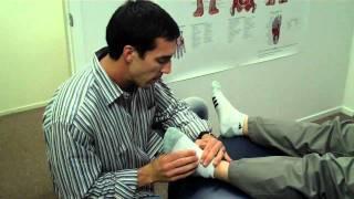 Dr. Jason Worrall-Chiropractic Foot Adjustment