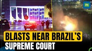 Twin Explosions Rock Brazil's Supreme Court, Security Tightened As Police Investigate Blasts | N18G