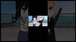 этот голос.. Яндере симулятор||yandere simulator #gacha #memes #гача#меме #яндере #yandere #shorts