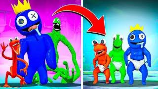 РАДУЖНЫЕ ДРУЗЬЯ СТАЛИ ДЕТЬМИ В ГАРРИС МОД! RAINBOW FRIENDS В Garry`s Mod!