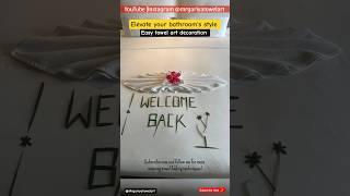 Romantic Bed Decoration with Towels & Flowers | Surprise Your Guests with Beautiful Towel Designs