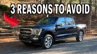 3 Reasons To AVOID 2022 Ford F-150