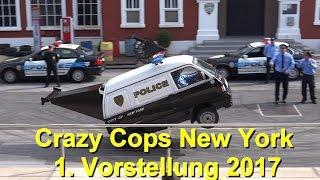 Movie Park Germany Crazy Cops New York 2017 - The Action Stunt Show - Saison Start 31.03.2017