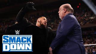 Paul Heyman refuses to acknowledge Solo Sikoa and pays dearly: SmackDown highlights, June 28, 2024