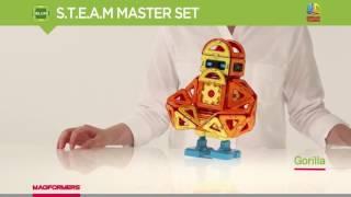 Магнитный конструктор Magformers 60506  S T E A M Master Set (Магформерс)