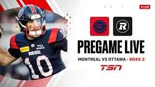 CFL Pregame: Montreal Alouettes vs. Ottawa Redblacks