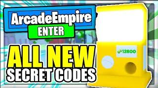 ALL *NEW* SECRET OP CODES! Arcade Empire Roblox