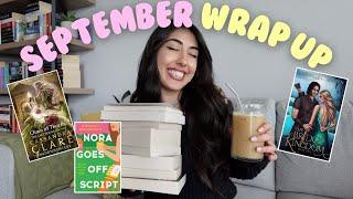 September reading wrap up new favs, 5 star reads, disappointments + more