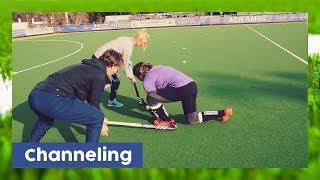 How to channel defend a striker - Field Hockey Technique | HockeyheroesTV