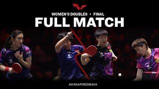 FULL MATCH | WANG / SUN vs CHEN / WANG | WD F | #SingaporeSmash 2023