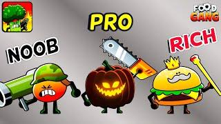 NOOB vs PRO vs RICH - FOOD GANG