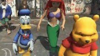 Donald Duck, Ariel, Winnie the Pooh, Dancing for 1 Hour