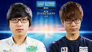 StarCraft 2 - Trap vs. Zest (PvP) - IEM Katowice 2015 - Grand Final - Map 1