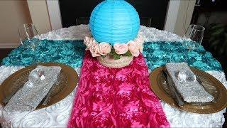 Lighted Gender Reveal Baby Shower Centerpiece | Easy DIY Tutorial