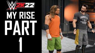 WWE 2K22 - MyRise - Gameplay Walkthrough - Part 1 - "Superstar Creation, Performance Center"