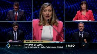 Trabajar menos, trabajar todos - Myriam Bregman candidata a presidenta Frente de Izquierda Unidad