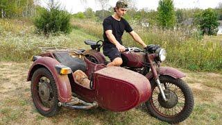 Rare Russian Military Motorcycle First Ride In 30+ Years