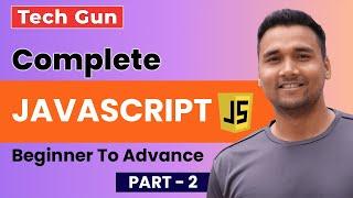 JavaScript Full Course for Web Development: JavaScript Step by Step Tutorial for Beginner to Advance