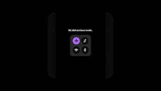 No distractions mode
