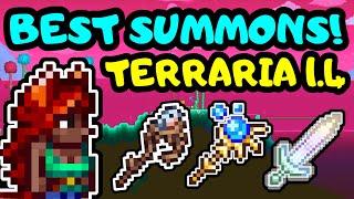 BEST SUMMON WEAPONS IN TERRARIA 1.4! Terraria Top 5 Best and Strongest Summons! Terraria Ranking!