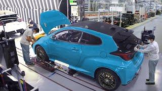 New Toyota Yaris GR Factory Tour in Japan - Production Line