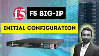 [Hindi] F5 BIG-IP Initial Configuration | F5 Load Balancer Tutorial