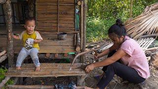 Full Video - A Poor Single Mother's Winter Preparations - Taking Care of Her Child's Cold