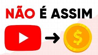 Como funciona ganhar dinheiro no YouTube - Monetização 2024